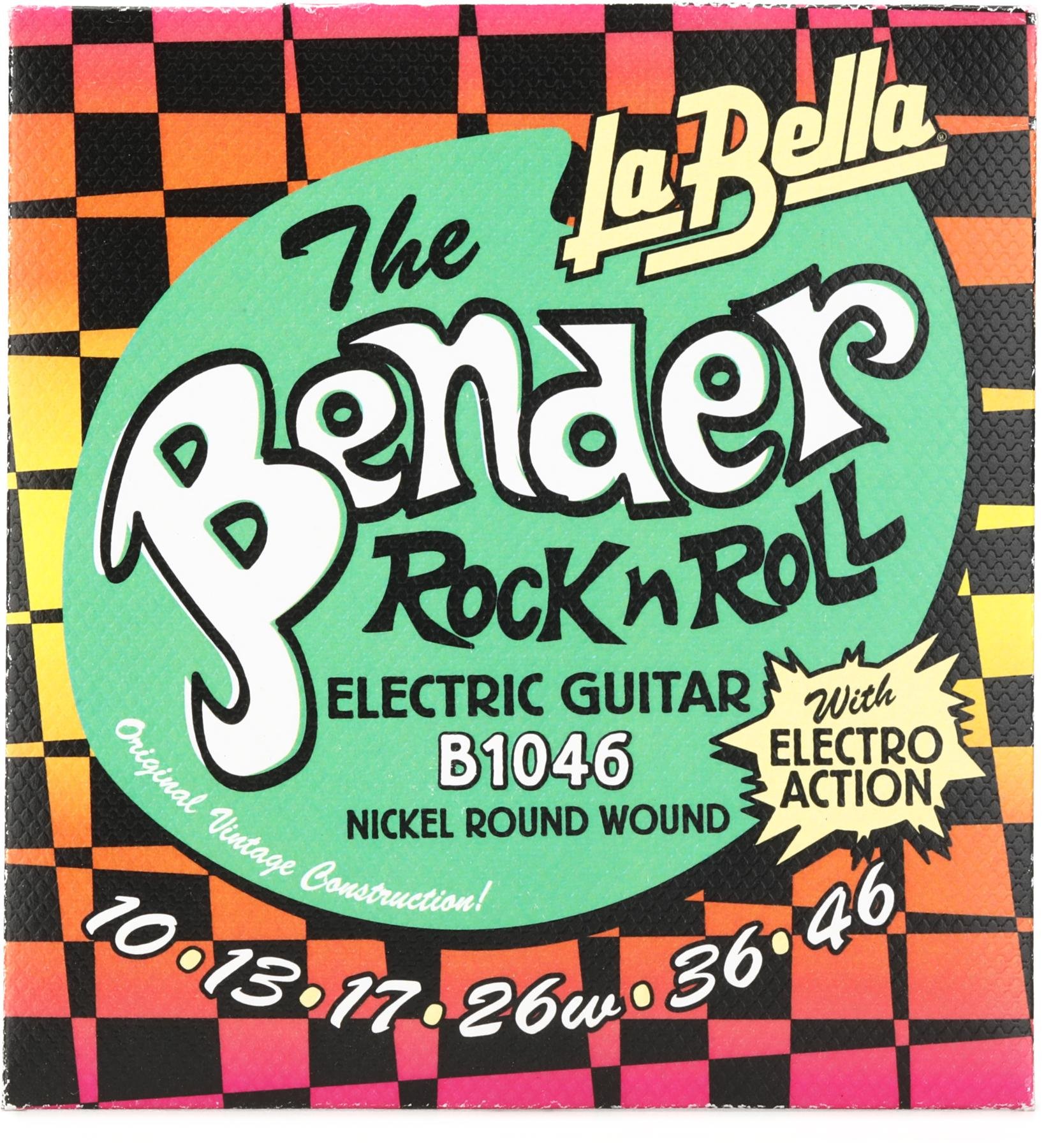 Download La Bella The Bender Electric Guitar Strings 010 046 Sweetwater