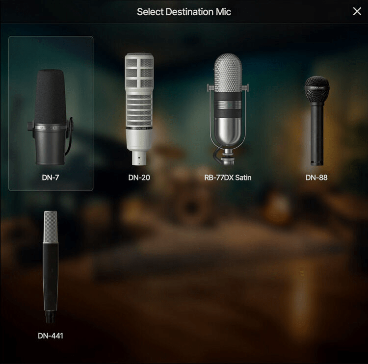 Universal Audio SD-1 Dynamic Microphone with Hemisphere Modeling |  Sweetwater