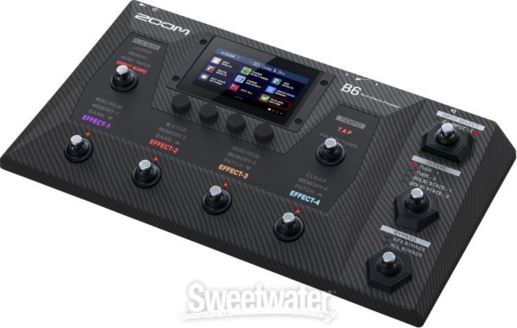 Zoom B6 Bass Multi-effects Processor | Sweetwater