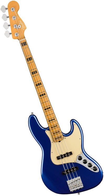 fender ultra jazz bass cobra blue