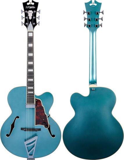 D'Angelico Premier EXL-1 オーシャンターコイズ D'Angelico Premier EXL-1 Hollowbody Guitar - Ocean Turquoise
