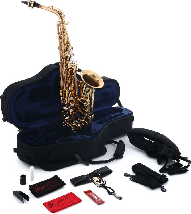 P. Mauriat Master 97 Professional Alto Saxophone - Gold Lacquer Finish