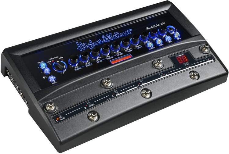 Hughes & Kettner Black Spirit 200 - 200-watt Floorboard Amplifier