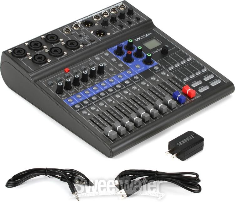 Zoom LiveTrak L8 8channel Digital Mixer / Recorder Sweetwater