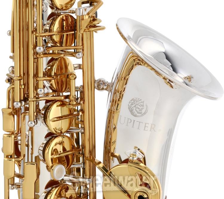 JUPITER JAS 1100SG ALTO Saxophone EB Tune E Flat Musical Instrument En  Laiton Argent Plaqué Corps En Or Laque Performance Performance SAX Avec  Poche Du 325,87 €