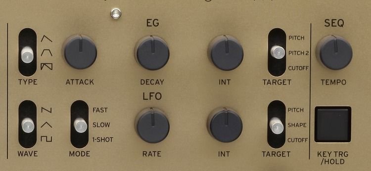 Korg monologue Analog Synthesizer - Gold