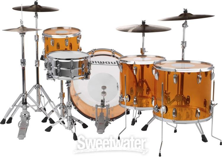 Ludwig on sale amber vistalite