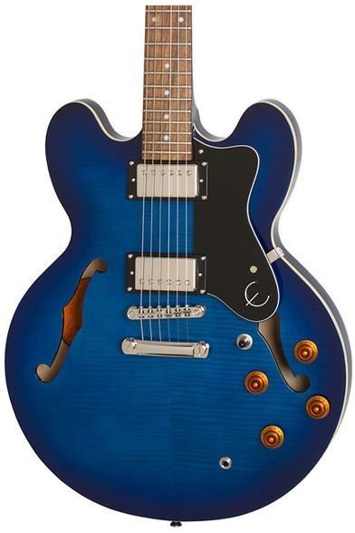 Epiphone Dot Deluxe Semi-Hollow Electric Guitar - Blueberry Burst ...