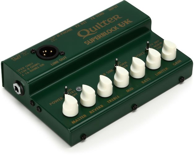 Quilter Labs SuperBlock UK 25-watt Guitar Amplifier Pedal | Sweetwater