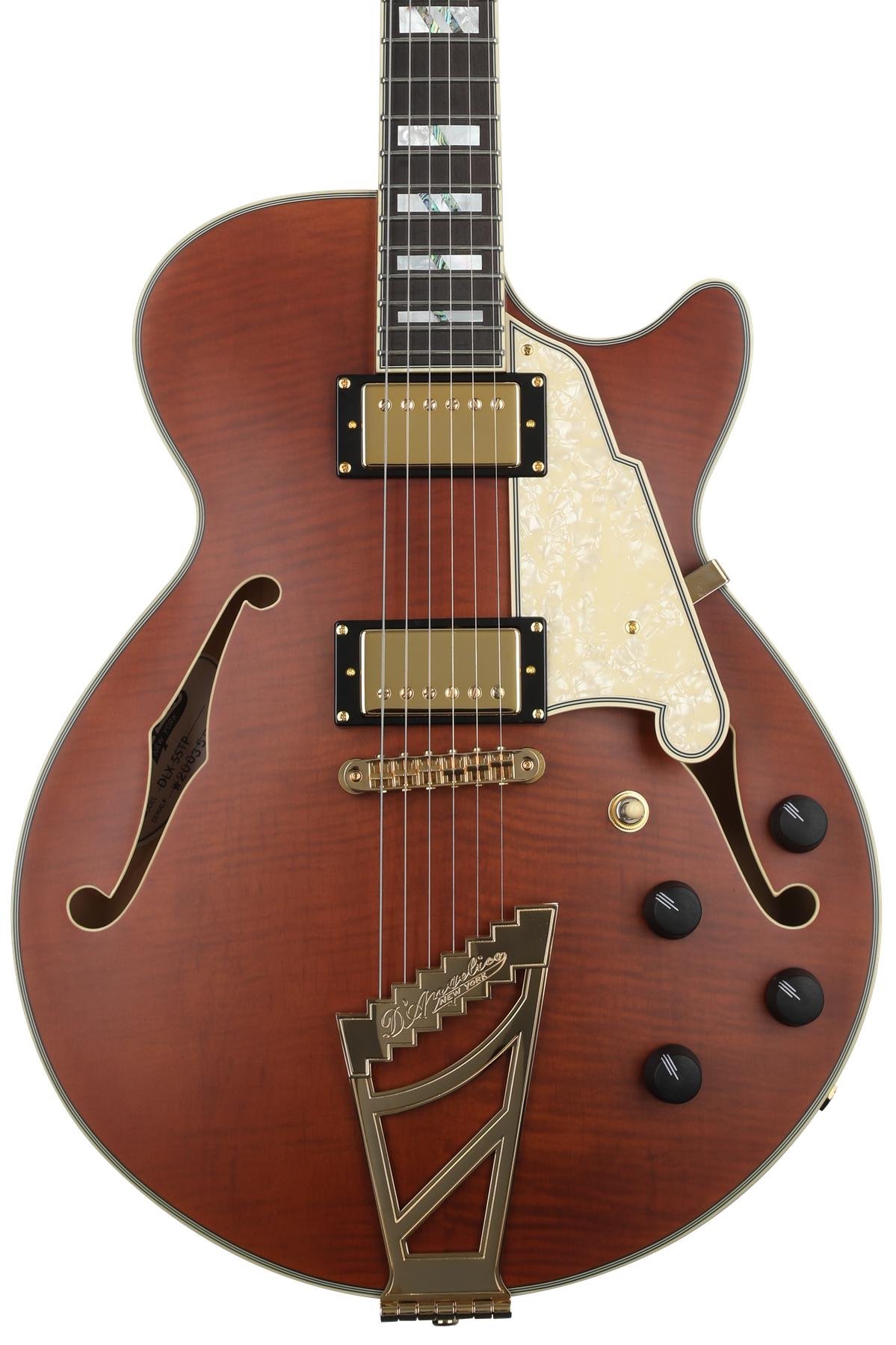 D'Angelico Deluxe SS Limited Edition Semi-hollow Electric Guitar D'Angelico Deluxe SS Limited Edition Semi-hollow Electric Guitar