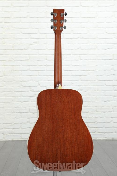 Yamaha FG820 Dreadnought Acoustic Guitar - Natural | Sweetwater