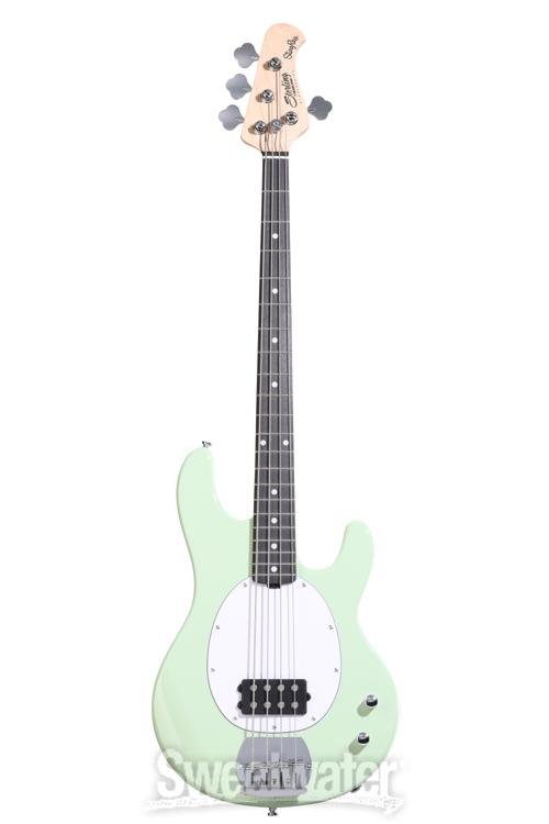 【ほぼ新品】ミュージックマンスティングレイRAY2(ミスティグリーン) Sterling By Music Man Intro Series Stingray Bass Guitar