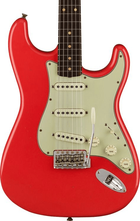 fiesta red custom shop stratocaster