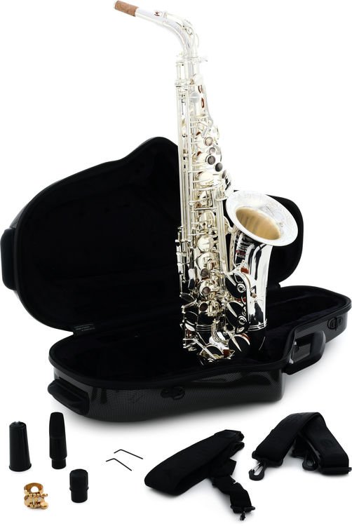 Growling Sax Origin Series Professional Alto Saxophone Silverplated