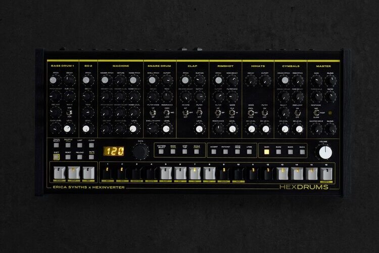 Erica Synths x Hexinverter HexDrums Drum Synthesizer | Sweetwater