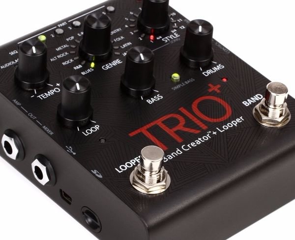 買取評価094s☆Digi Tech デジテック TRIO+ Band Creator+Looper ギター用 エフェクター ルーパー ※中古 その他