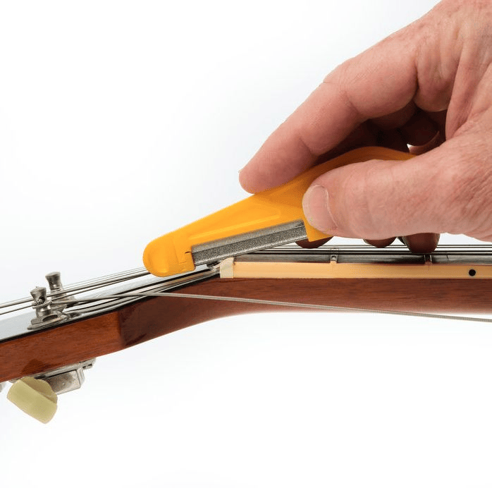 MusicNomad MN670 6piece Acoustic Guitar Diamond Coated Nut File Set Light/Medium Strings