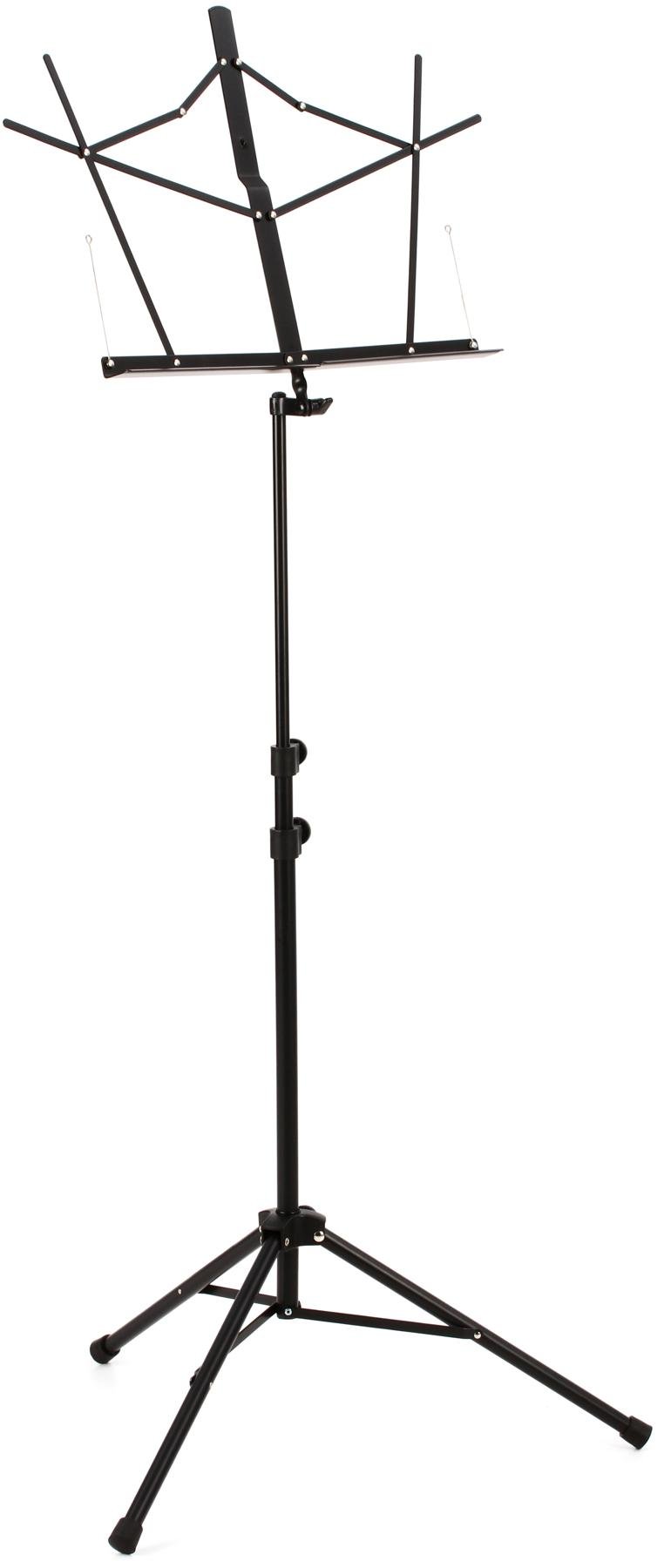 Professional Wooden Sheet Music Stand Adjustable Height Heavy Duty Tripod for Instrumental Performance 828