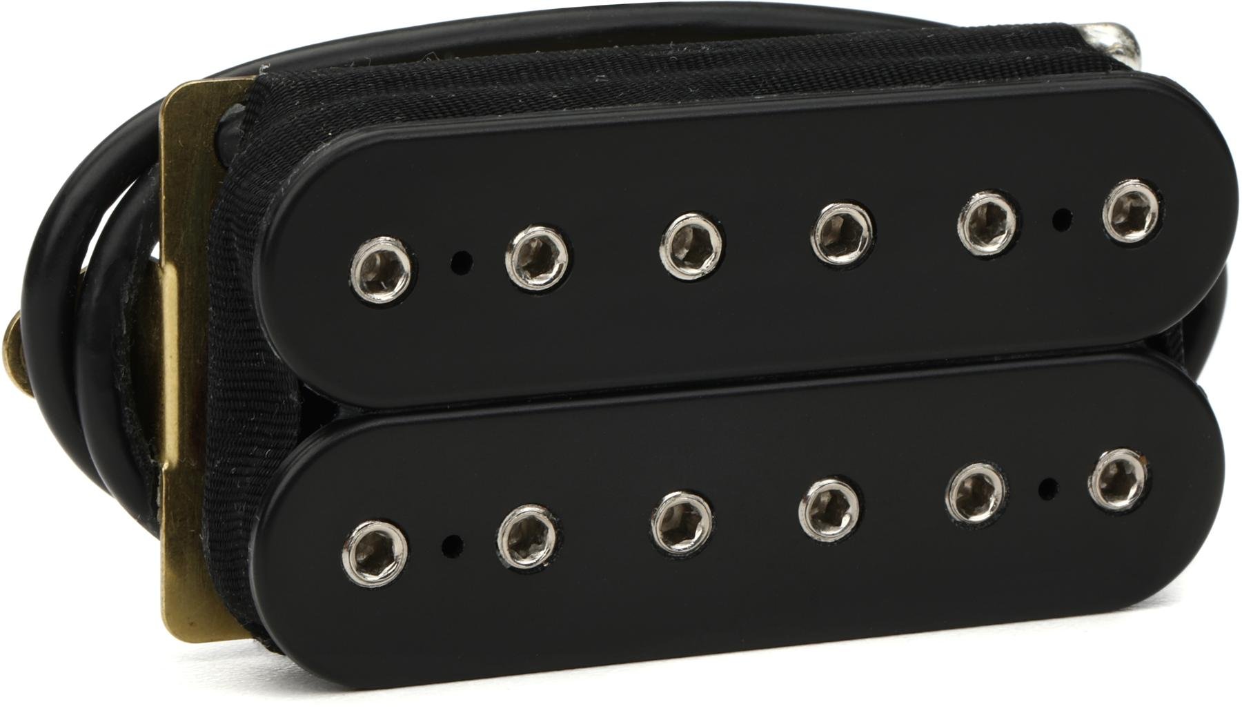 DiMarzio DP100 Super Distortion Pickup Black and Cream Regular