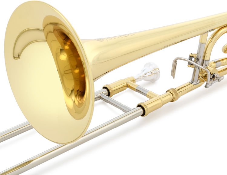 Jupiter JTB1100F Intermediate Trombone F Attachment Open Wrap