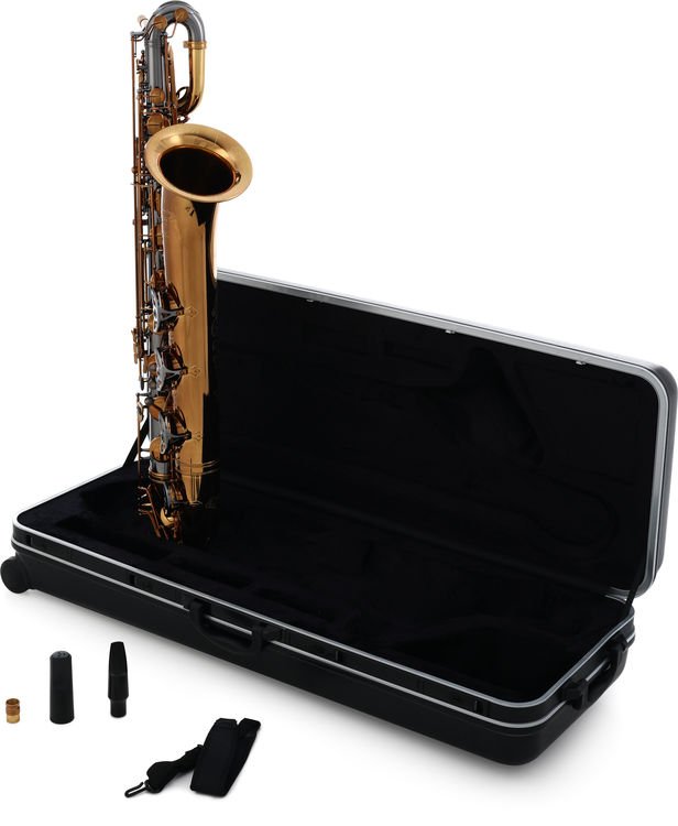 Growling Sax Origin Series Professional Baritone Saxophone Black and