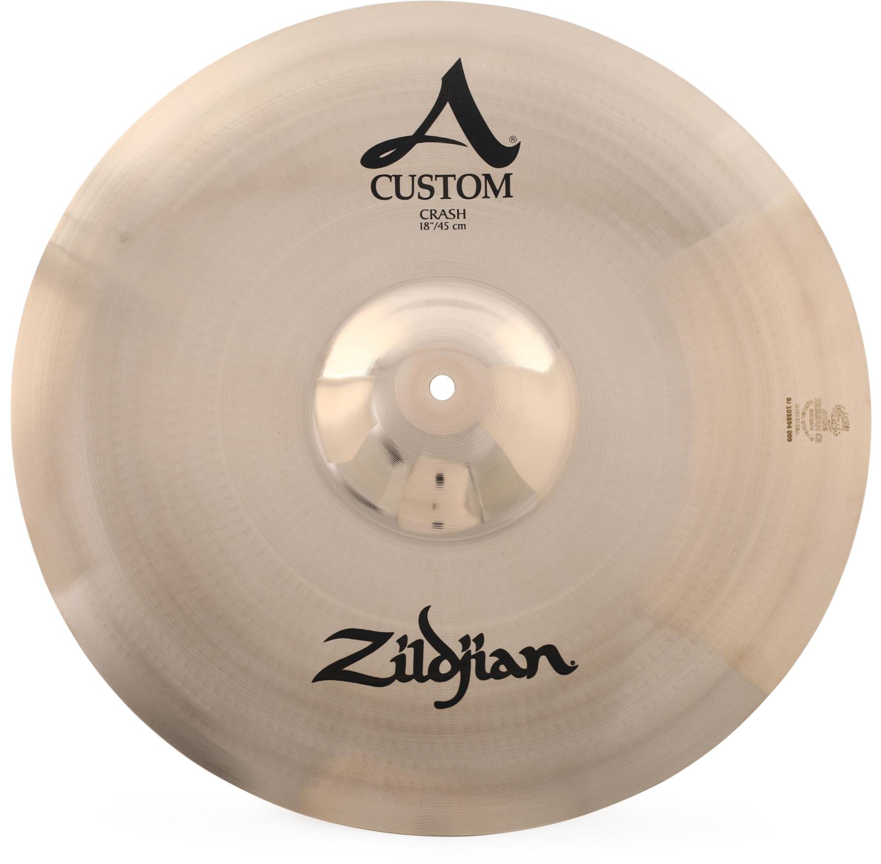 Zildjian 18 inch A Custom Crash Cymbal | Sweetwater