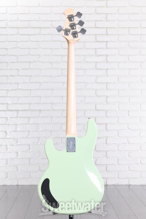 Sterling By Music Man Intro Series Stingray Bass Guitar - Misty Green