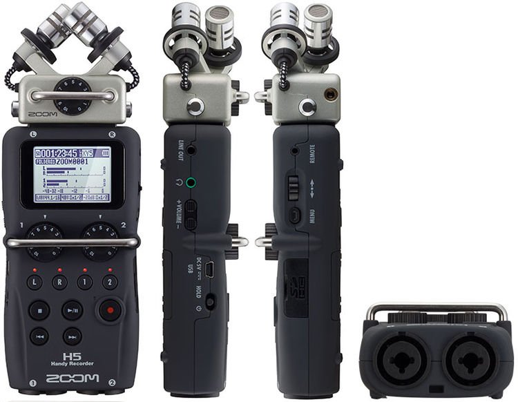 Zoom H5 Audio Recorder, Tutorial