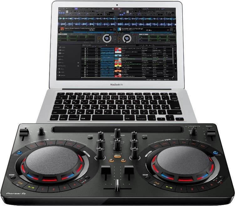 Pioneer DJ DDJ-WeGO4 Portable DJ Controller | Sweetwater