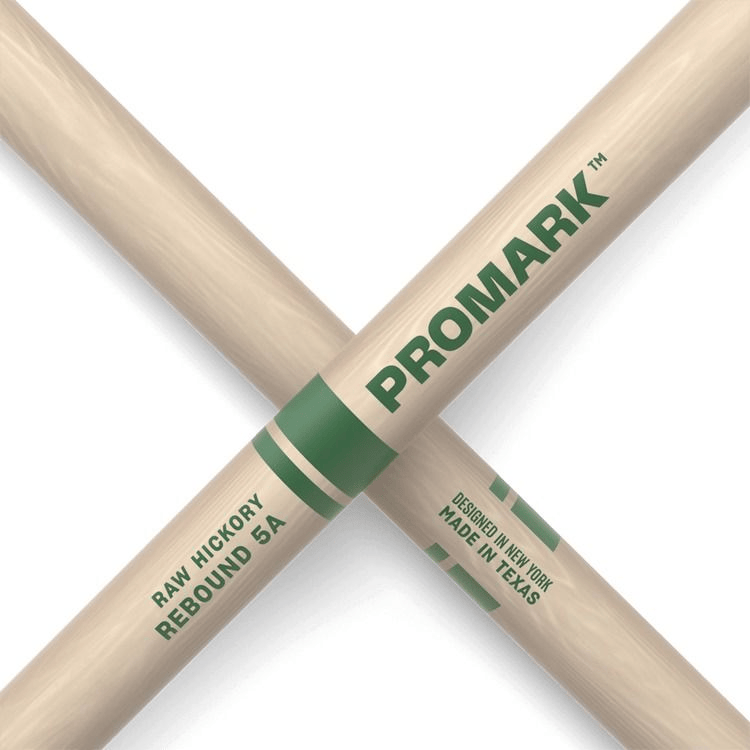 Promark Rebound Drumsticks Raw Hickory, 5A Sweetwater