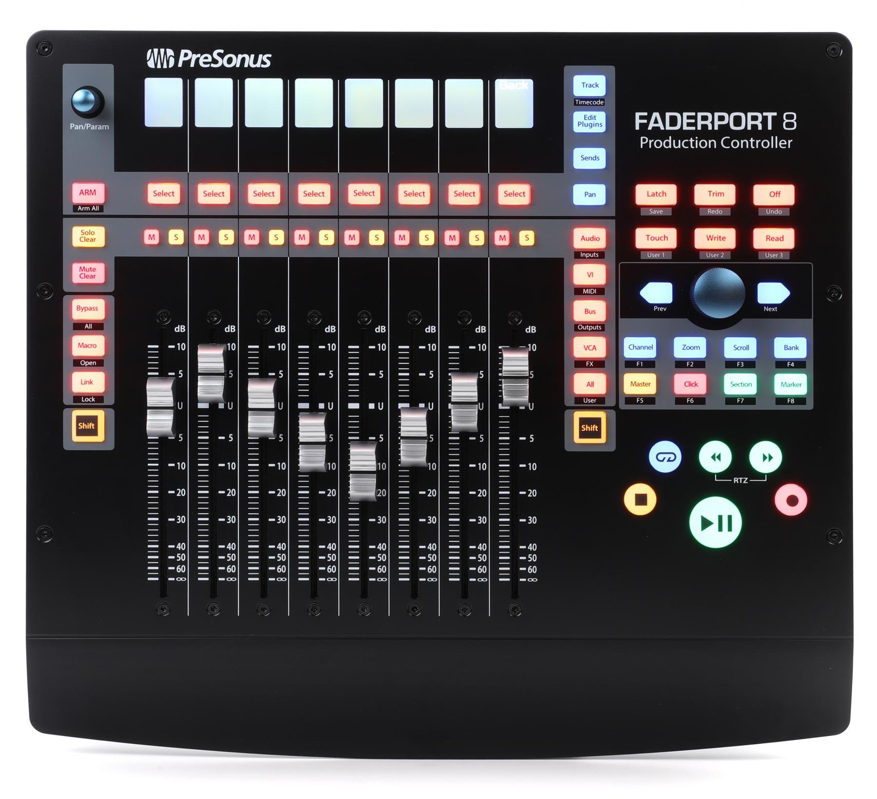 PreSonus FaderPort 8 Control Surface Review