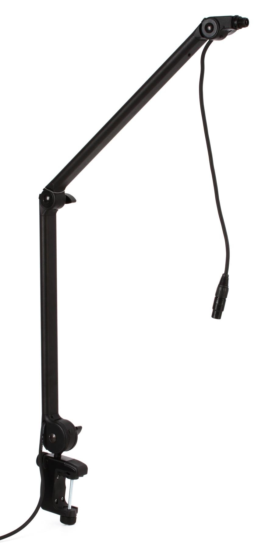 K&M Stands 85060-Black Universal Mic Adapter-34/40mm for Large Microphones