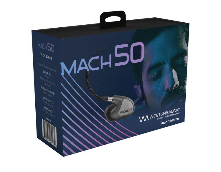 Westone Audio Mach 50 5driver Universal Inear Monitors 3way