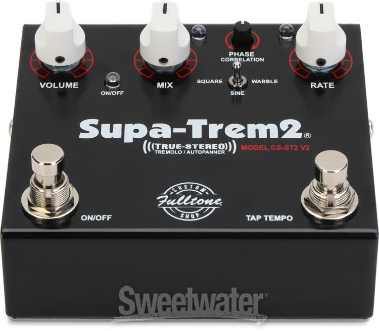 Fulltone Custom Shop Supa-Trem 2 v2 Stereo Tremolo Pedal