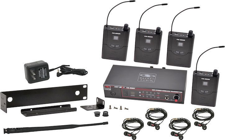 Galaxy Audio Any Spot AS-950-4 Band Pack System P2 Band Sweetwater