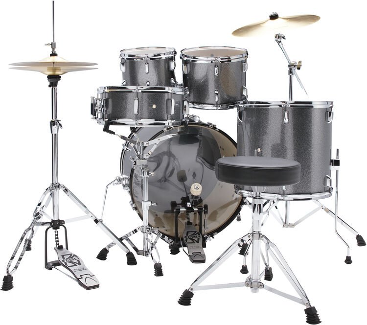 Tama Stagestar 5-piece Complete Drum Set - Cosmic Silver Sparkle ...