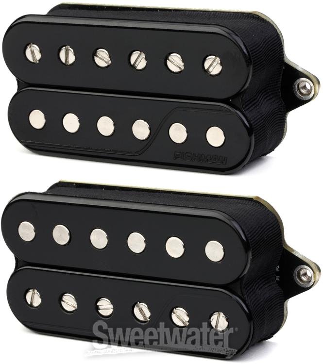 Fishman Fluence Highway 30 Humbucker Pickup Set - Open Core, Black