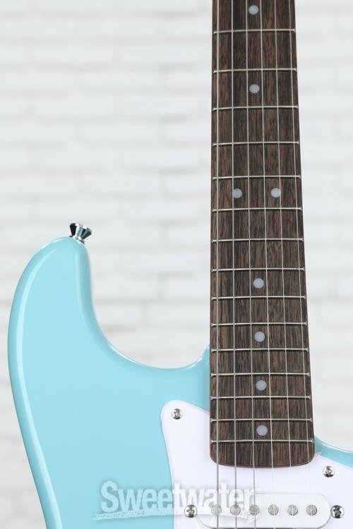 Squier Bullet Strat HT - Tropical Turquoise with Indian Laurel Fingerboard