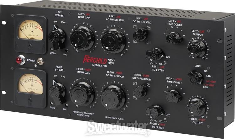 まりねページ Heritage Audio Herchild Next Gen 670N Stereo Tube Compressor