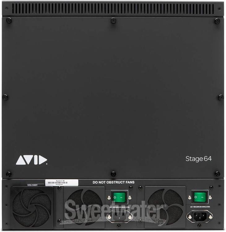Avid VENUE Stage 64 I/O 48 x 8 Rack Sweetwater