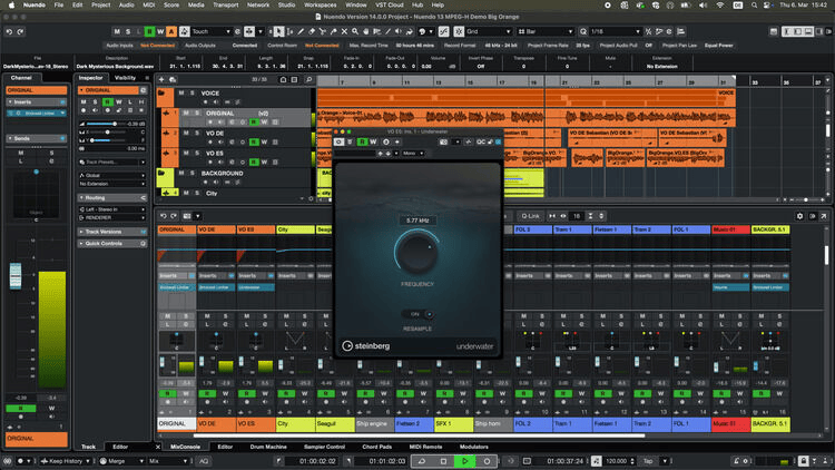 Steinberg Nuendo Live 2 DAWソフト New Power and Performance for Live Recording. Nuendo Live 2