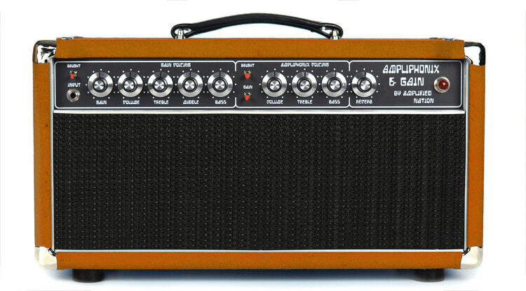 Amplified Nation Ampliphonix and Gain 50-watt Tube Amplifier