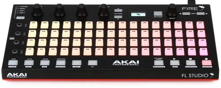 Akai Fire - Controladora Midi USB para Fruity Loops - World Music