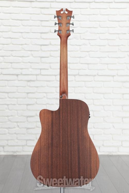 D'Angelico Premier Bowery LS Acoustic-electric Guitar - Aged Mahogany