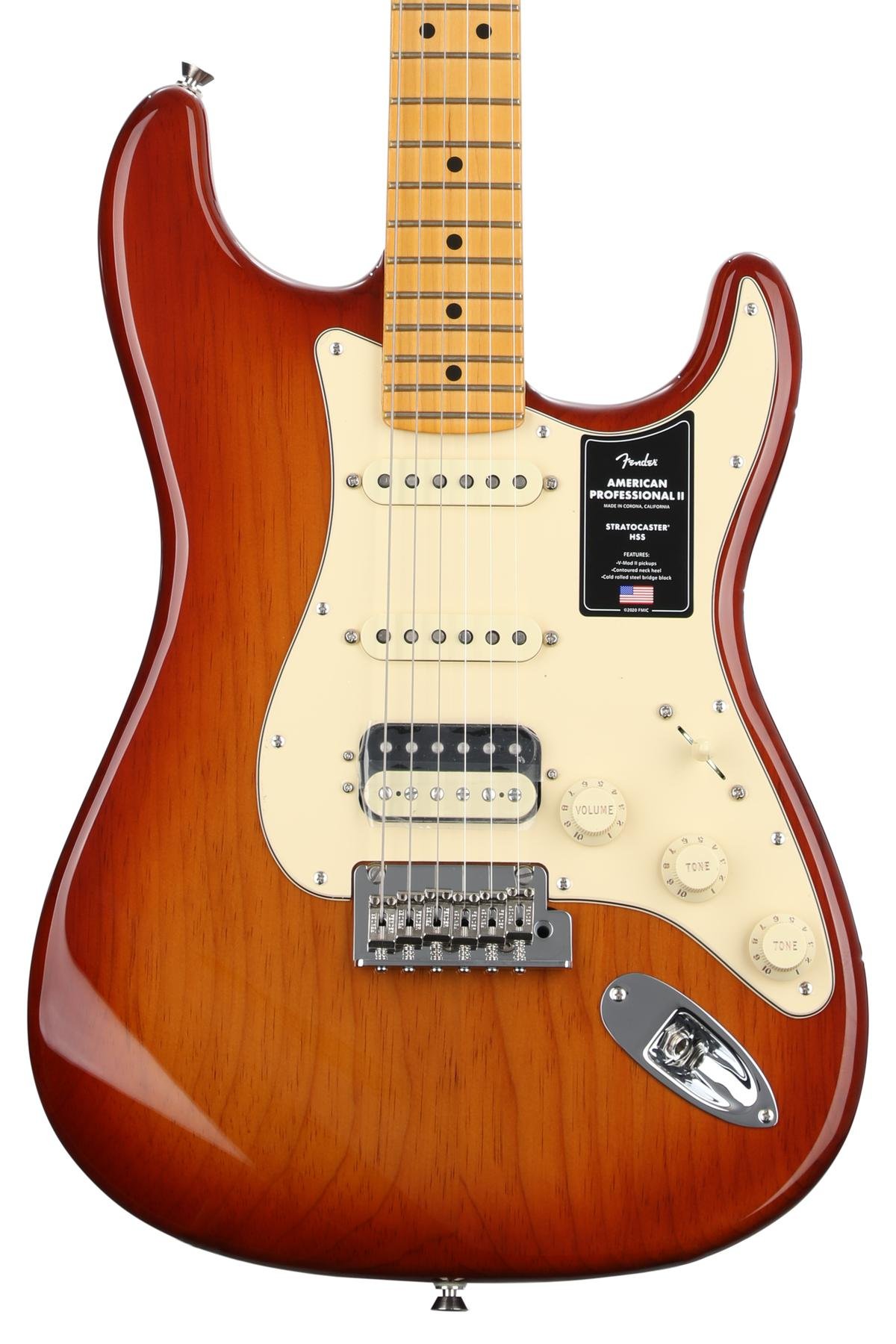 Fender American Professional II Stratocaster HSS - Sienna Sunburst 