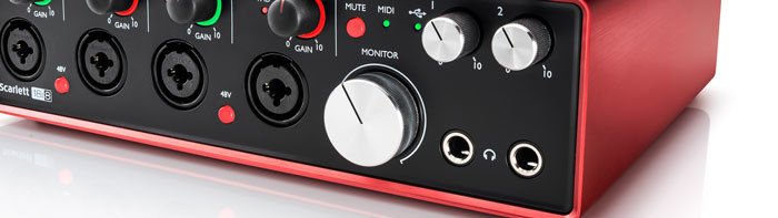 Focusrite Scarlett 18i8 USB Audio Interface | Sweetwater