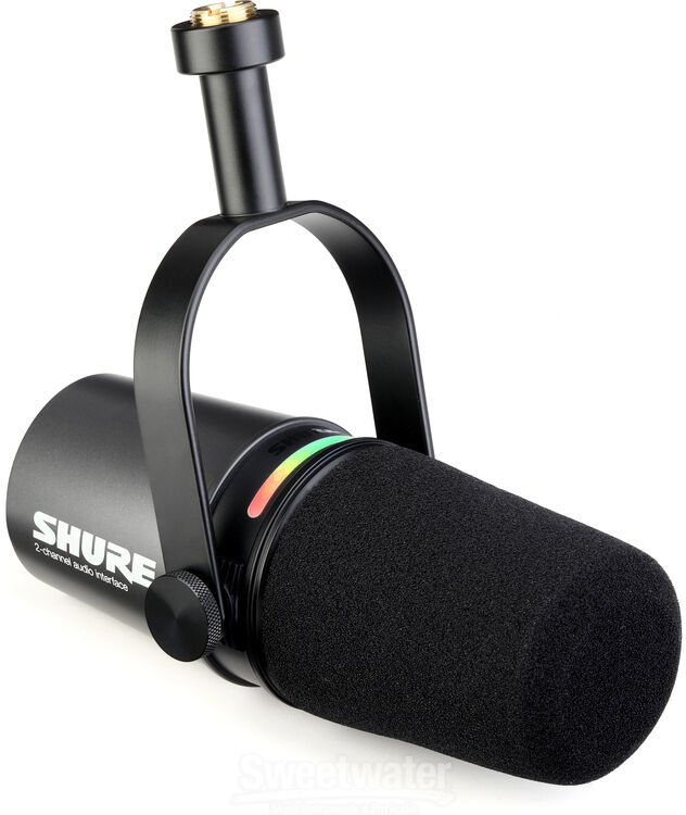 Shure MV7i Smart Mic and Interface | Sweetwater Shure MV7i Smart Mic and Interface | Sweetwater