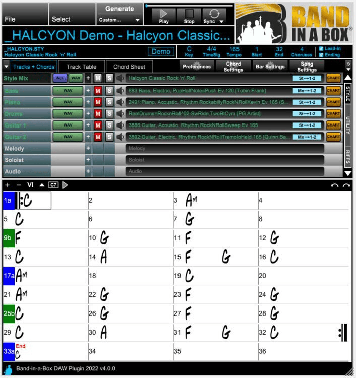 PG Music Band-in-a-Box 2025 Pro for macOS | Sweetwater