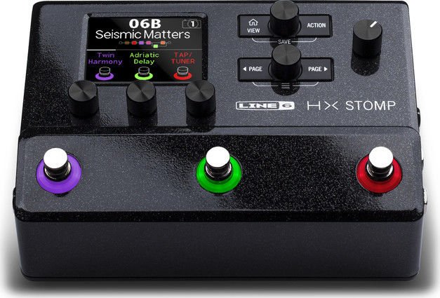 Line 6 HX Stomp Guitar Multi-effects Floor Processor Worship 