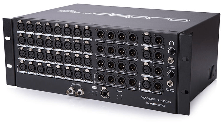 Waves eMotion LV1 + Server One-C + 32-channel Stagebox +